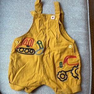 NEXT baby shorts romper 0-3 months